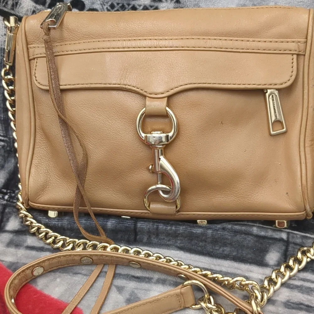 Rebecca Minkoff MAC Crossbody Tan Leather Bag